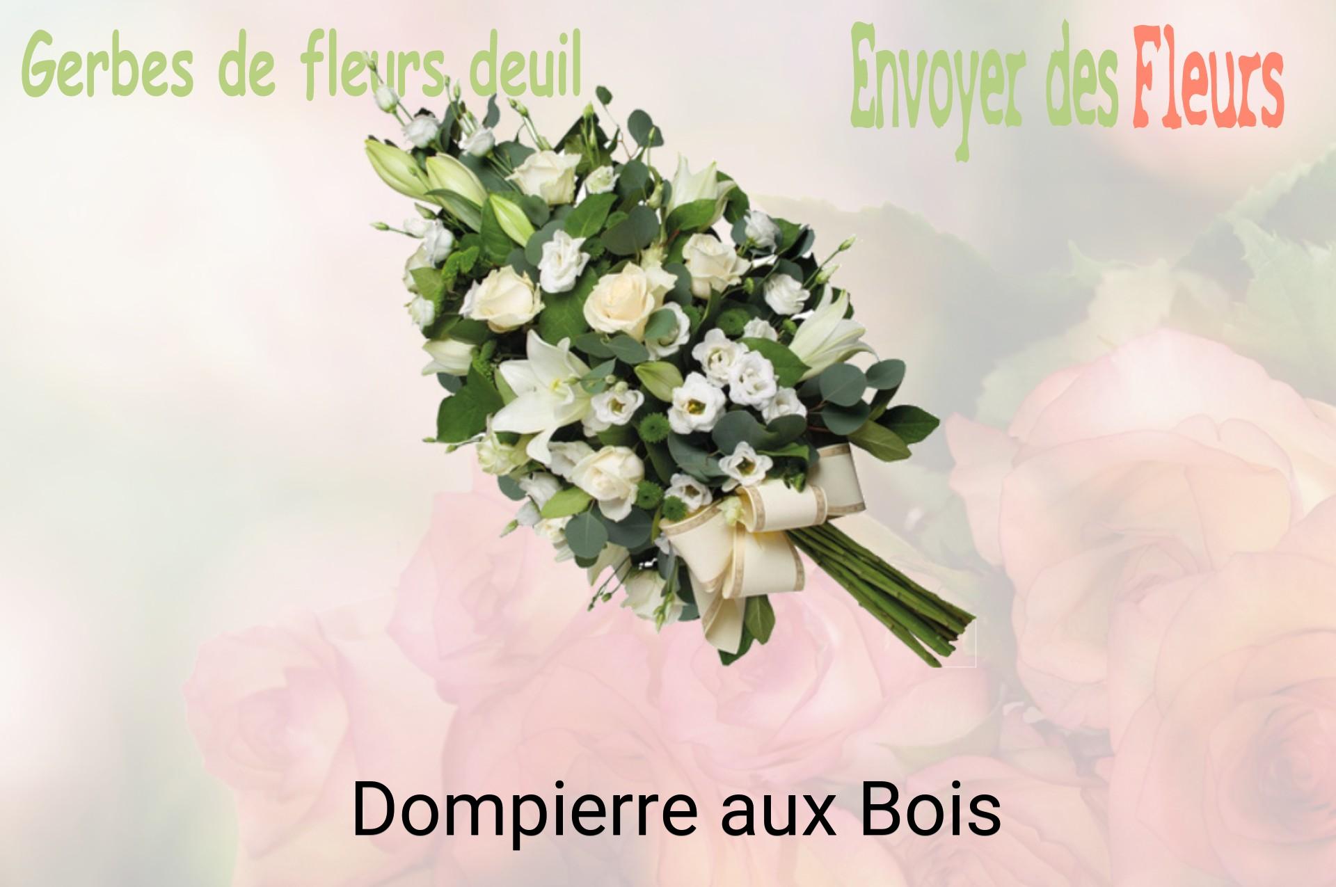 Gerbe de fleurs de deuil livrée à Dompierre-aux-Bois