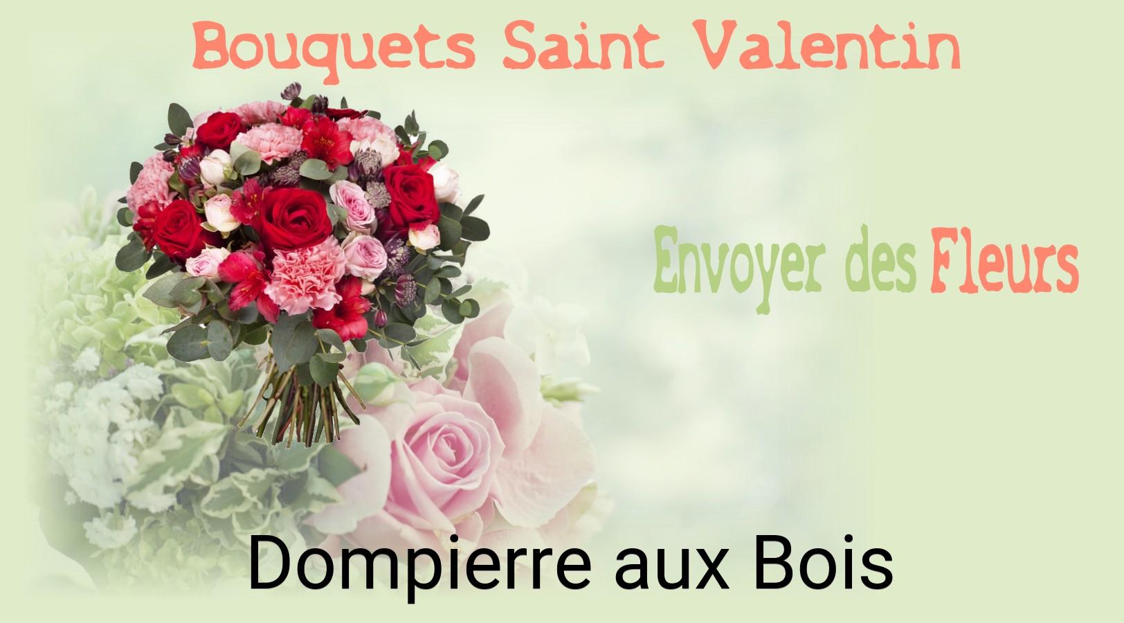 Roses de Saint-Valentin livrées à Dompierre-aux-Bois